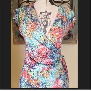 BCBG multicolored dress